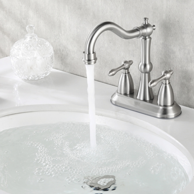 Splash-proof design      making the water more gentle        the user experience more comfortable Centerset Series