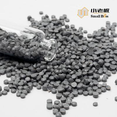 Customized Grey Hard PVC Compound Granules for Injection Molding