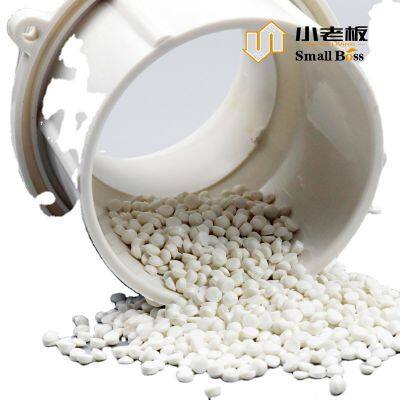PVC Pipe Fitting Application Raw Material Plastics Virgin UPVC Compound Granules for Sale photo-3