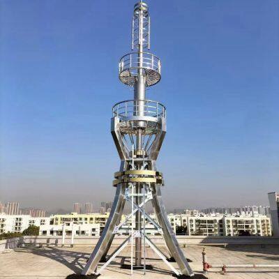 Telecom Durable Telecommunication Transmission Line Load-Bearing Angle Steel Building Structure Power Tower