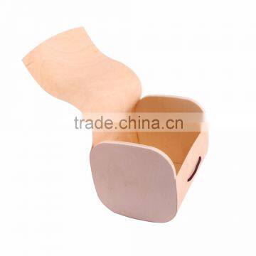 2016 Soft Wooden Packing Box for Food,round Box,wood Tea Box