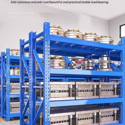 Heavy-duty Industrial Rack FW-ST243 | Triangular Reinforced Bracing & Thickened Columns | 500kg/Level Capacity Mold Storage for Factory Workshops