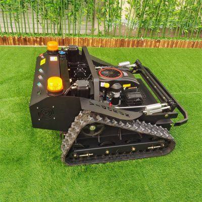 Hybrid All Terrain 550Mm Cutting Width Electric Start Remote Operated Weed Trimmer photo-5