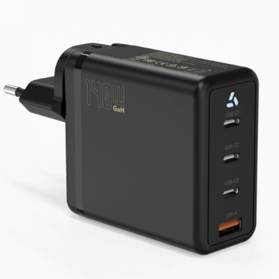65W QC3.0 GaN USB‑C PD 3‑Port Fast Wall Charger UKCA Certified Multi‑Device Charging Adapter