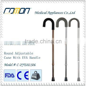 Telescope Crook Walking Aid Cane EVA Grip