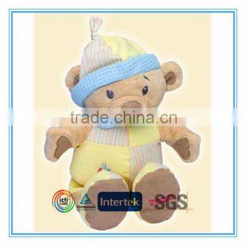 Blue color teddy bear for baby