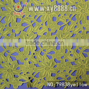 2014 Allover Embroidery Guipure Fabric Factory Lace photo-2