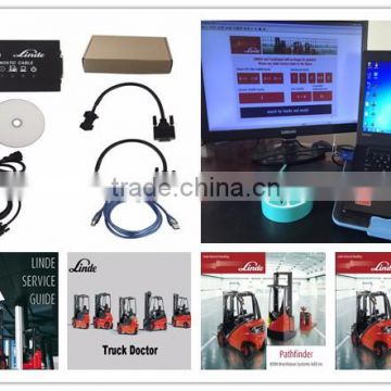 Linde Newest Full Set Truck Diagnostic Tool 2 in 1 CanBox 3903605113 and Doctor cable (With software/With New laptop)