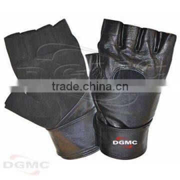 Leather Weight Lifting Gloves