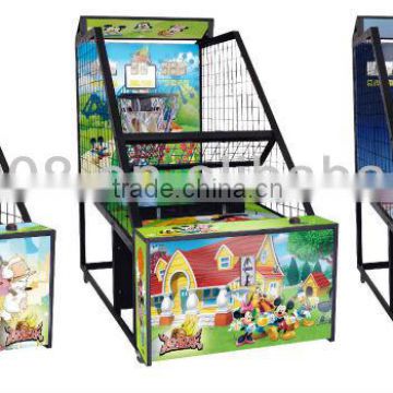 new cion operated basketball amusement game for children