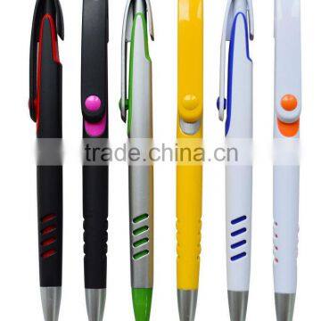 Unique design hot sale plastic promotion ball pen for office