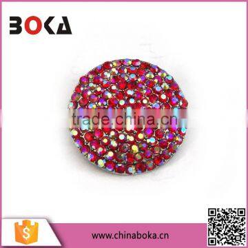 BOKA Dome Shape Alloy Rhinestone Buckles for Boots, Bags