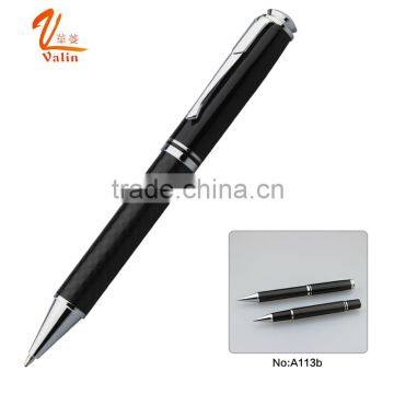 Black metal ball pen for promotional fancy stationary                        
                                                Quality Choice