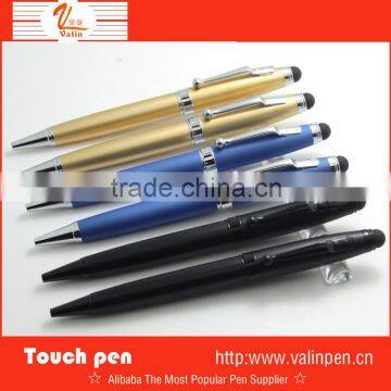 Promotion stylus twist pen hot sell in 2016 unique metal making pens