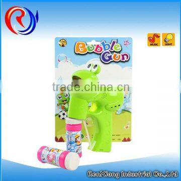 Gun soap bubble wholesale flashing bubble gun toy