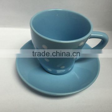 Glaze Coffee cup and saucer/coffee cup and saucer set