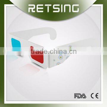 Red Blue Paper 3D Glasses, OEM Printing, Glasses 3D