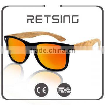 Fashion Accessory Skateboard Wooden Sunglasses With Plastic Frame photo-3