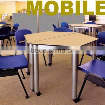 Library Table / Reading Table With Castors