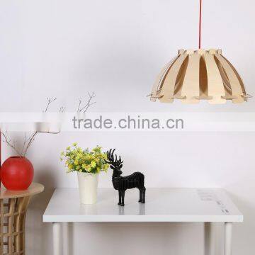 LED Pendant Light JK-8005B-25 Wooden Pendant Lamp E27 Designer Product photo-2