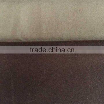 2015 winter new style pure colour two-side woollen fabric with great price (7611-2#)