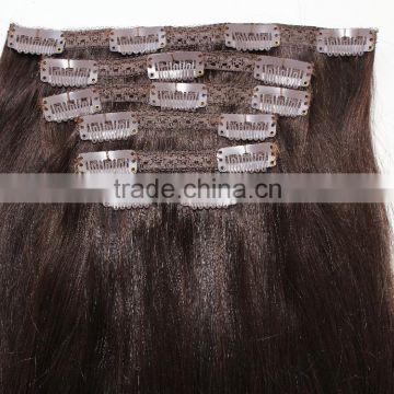 best quality European clip hair extension 200g