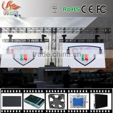 RGX Die casting aluminum cabinet indoor /Outdoor rental led display screen p3,p4,p5,p6,p8,p10 smd, led display Rental