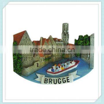 Germany City Souvenir Polyresin Fridge Magnet