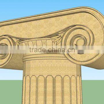 Polystyrene Architectural Capital with Coating