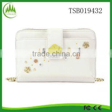 New Product best sellling Yiwu Promotional China new alibaba white purse