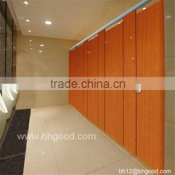 environmental friendly public commercial compact HPL toilet partition