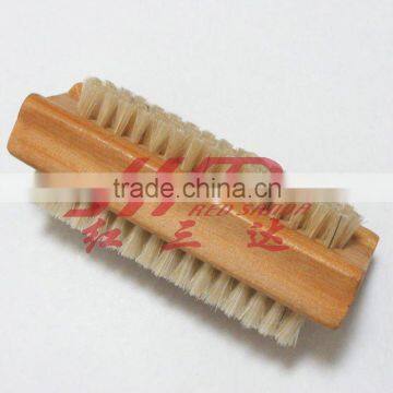 Wood pig hair Nail Brush