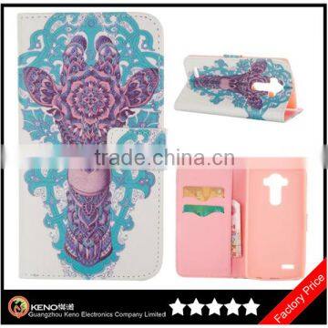 Keno Factory Price for LG G4 PU Case, for LG G4 Leather Cover Flip Case