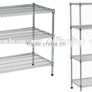 NSF Listed Best Selling Chrome Plated Metal Wire Mesh Shelving Wire Closet Shelving With High Quality photo-2