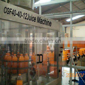 PET bottle Orange Juice Hot Filling machine 2000BPH