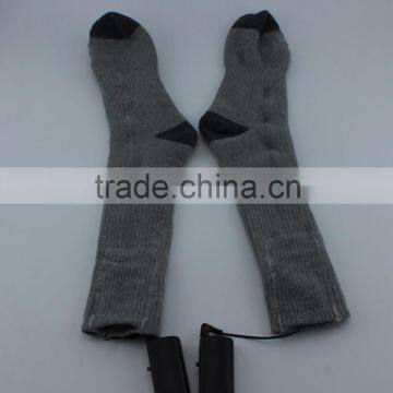 Promotional cheap adults' long wholesale heated socks