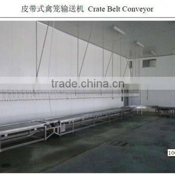 crate belt conveyer