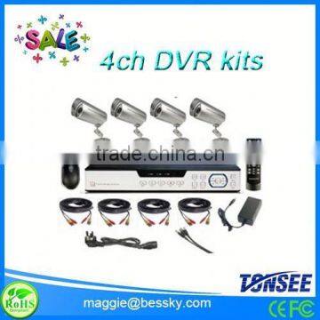 hot selling products 4 channel cctv dvr kits,keeper dvr,1080p Ip Camera