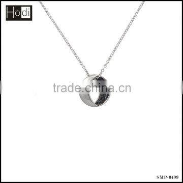 Women fashion wholesale silver pendant necklace