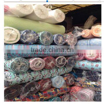 bedding sets/ shirts/ pajama/ home textile fabric 100% cotton flannel in stock