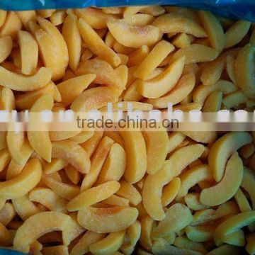 chinese IQF Peach sliced