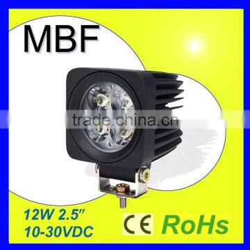 12W Square LED Work Light LED Car Light