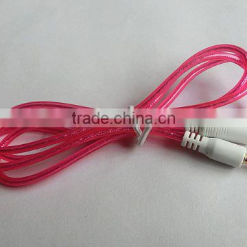 M-F transparent audio cable