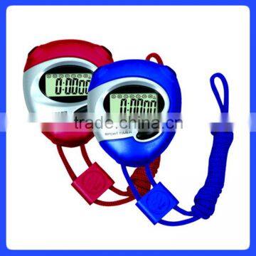 1/100 seconds cheap stopwatch and arm sport clock