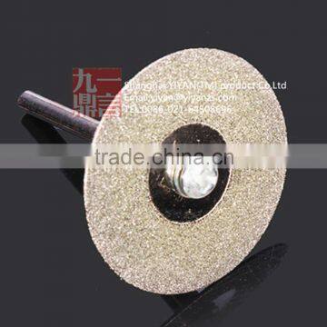 China Supplier Diamond Electroplated Cutting Blade Disc Wheel Outra-thin for Cutting Gemstone Glass Marble photo-5