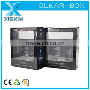 folding box clear pp charger oem packaging