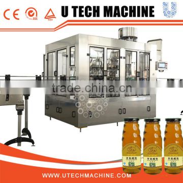 4000-8000BPH Automatic Glass Bottle Juice Filling Machine