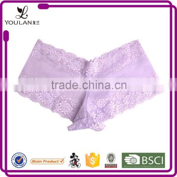 beautiful factory price lace new arrival ladies panty brand names