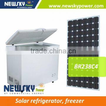 ice making DC solar freezer mini deep freezer