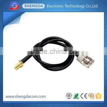 RG58 coaxial cable with SMA connector to UHF,SO239,PL259, pigtail extension cable with connector